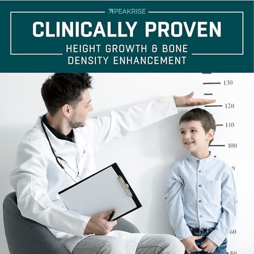 BIOTEQUELAB Height Growth Maximizer capsules showing the supplement size and clear product markings.