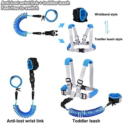 Blisstime toddler safety harness with key lock mechanism