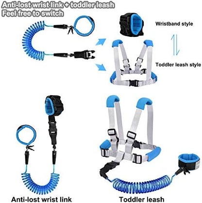 Blisstime toddler safety harness with key lock mechanism