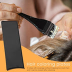 Hair dye comb for precise sectioning and color application