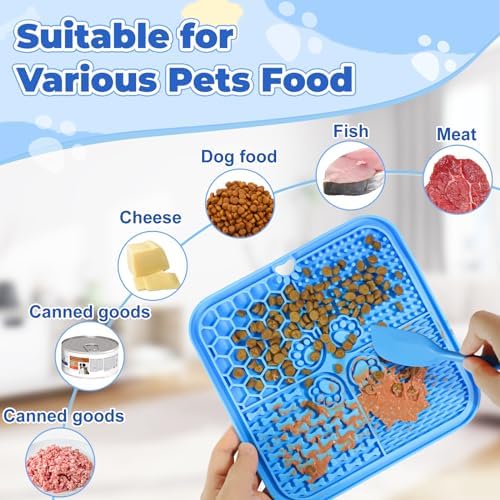 Verwohnt Pet Enrichment Toys in blue and orange colors