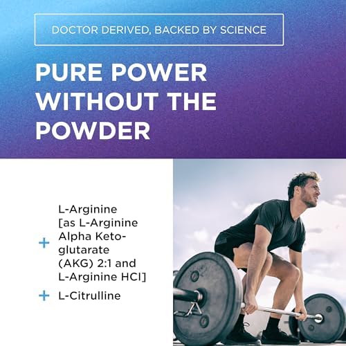 Dr. Emil Nutrition Arginine 3K Elite tablets ingredient breakdown display