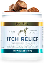 PetScy Itch & Allergy Plus Dog Allergy Chews for Itchy Skin, Ears & Paws | Colostrum, Probiotics & Quercetin | Dog Allergy Relief for Skin Redness, Hair Loss, Immunity and Digestive Health - 60 Chews - Image 10