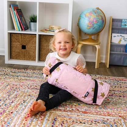 Removable pillow detail of Wildkin children nap mat