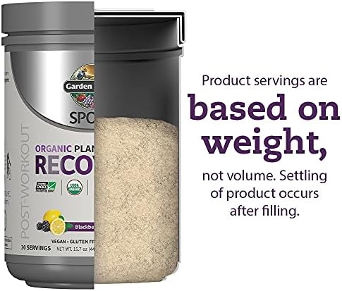 Vegan recovery powder gluten-free dairy-free soy-free USDA Organic Non-GMO verified