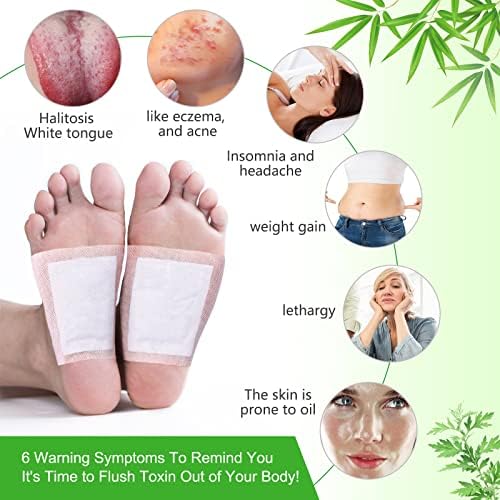 Authentic USA imported IEWHJX foot patches for stress relief and detoxing
