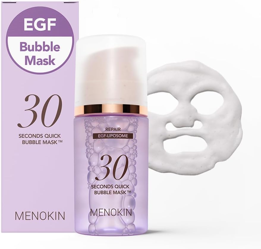 MENOKIN 30 Seconds Quick Bubble Mask Repair front view pump bottle