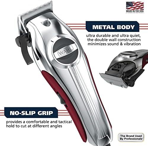 Wahl professional model 3000097 hair clipper showcasing double insulated design