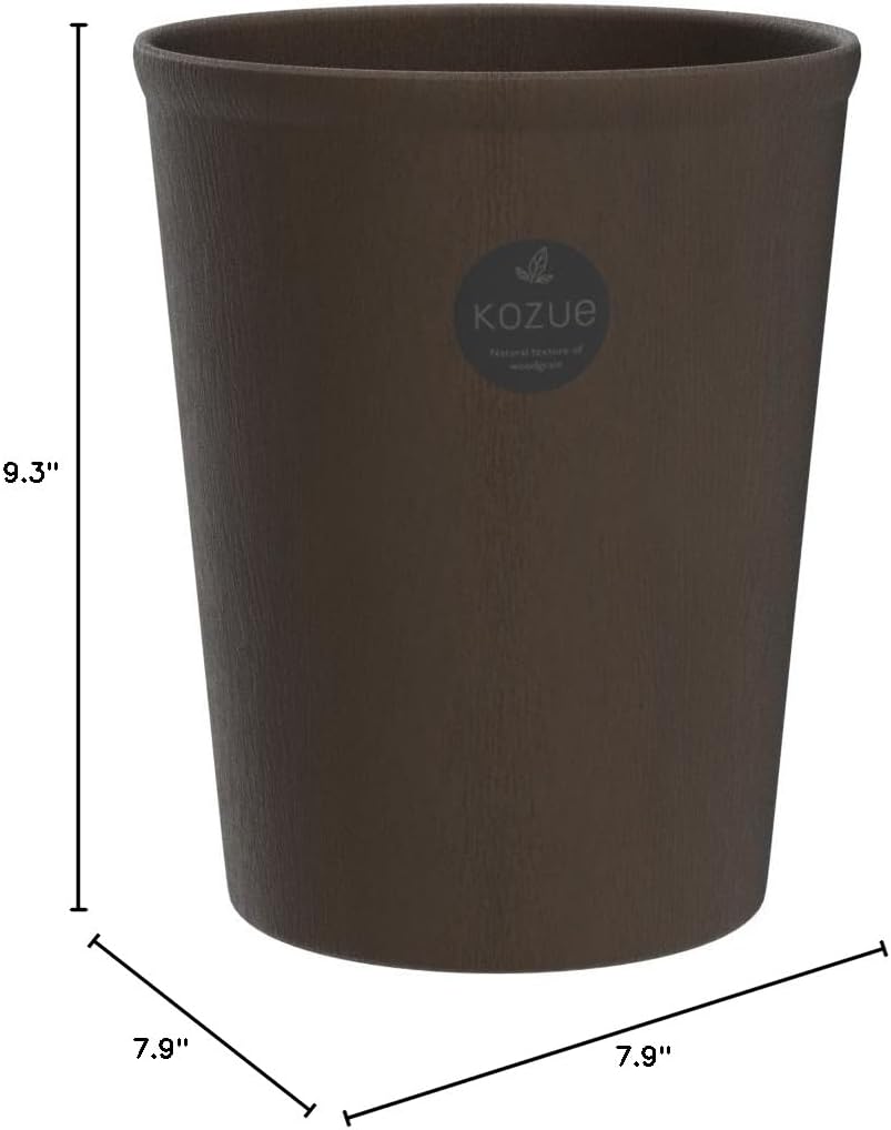 Richell Kozuekan open top cylindrical garbage container