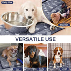 VitalCozy anti slip travel pet bed used on a living room sofa for furniture protection
