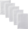 Gerber cloth diaper front view premium prefold white