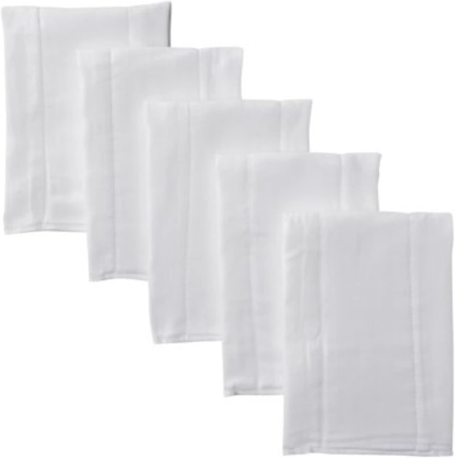 Gerber 10-Pack Cloth Diaper Prefold Premium front view soft cotton texture