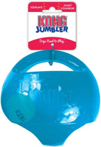 Side view of KONG Jumbler Ball with durable handles
