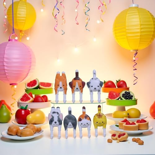 Tustao safety plastic dessert forks for toddlers