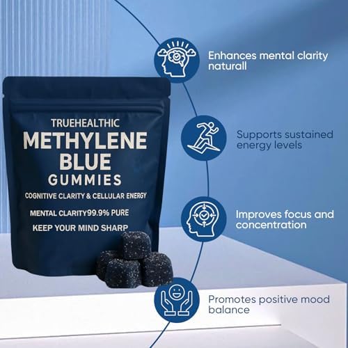 TrueHealthic Methylene Blue Gummies cognitive support supplement highlights