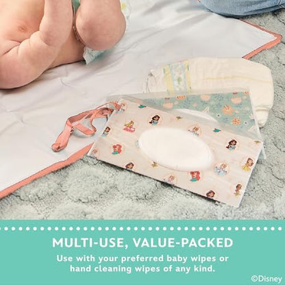 Two pack Disney baby wipe holders for on the go