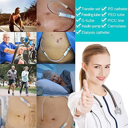 Packaging contents of the authentic imported DiaBelt medical abdominal protector kit