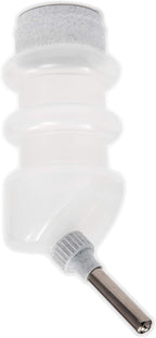 No drip dog hydration dispenser with stainless steel valve tip.