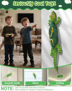 Athleria RC lizard toy with remote control and USB charger