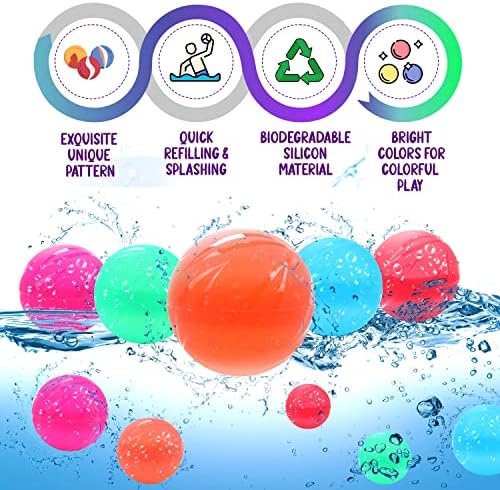 Assorted five colors assortment of orange blue pink green and red eco friendly balloons