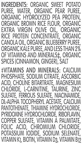 Compleat Organic Blends 12 pack box layout for medical nutritional support