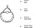 Herm Sprenger imported professional pet training pinch collar detailed view