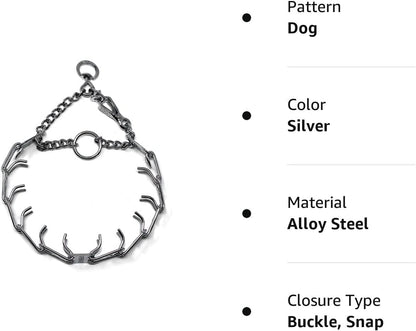 Herm Sprenger imported professional pet training pinch collar detailed view