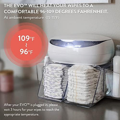 Internal view of Prince Lionheart Evo Wipes Warmer Ever-Fresh system