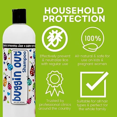 Authentic USA imported Buggin Out hair care bottle