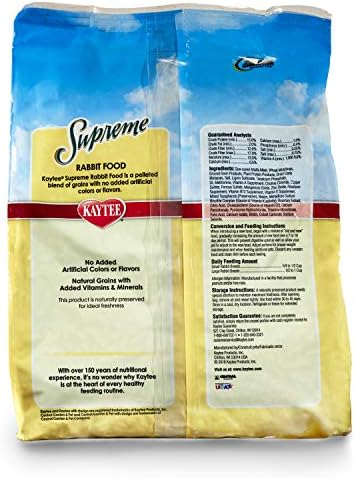 Kaytee Supreme Rabbit Food 5 lb - Image 4