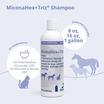 MiconaHex+Triz 16 fluid ounce bottle for dogs and cats