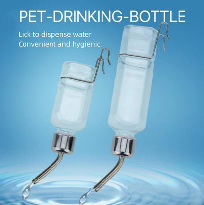 2 Pcs Pet Cage Water Bottle No Drip Small Animal Water Bottle, Hanging Waterer for Rabbit, Guinea Pig, Hedgehog, Squirrel, Rat, Chinchilla, Hamster Dispenser Bottle - Image 4
