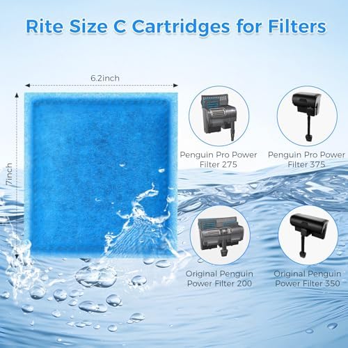 Ten pack replacement cartridges package for power filtration systems