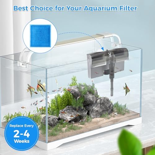 Premium quality aquarium water clarifying replacement filter media setup