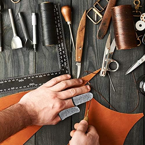 Durable multi purpose finger protection sleeves for sculpture and craft work