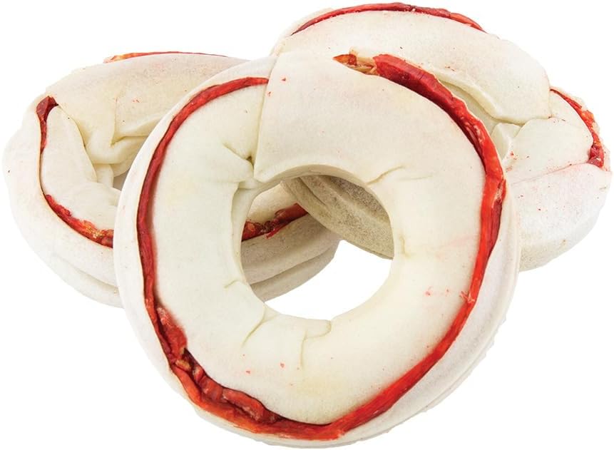 Dingo authentic meat in the middle dog chew ring