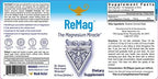 Back label showing ingredients and directions for RnA ReSet bundle