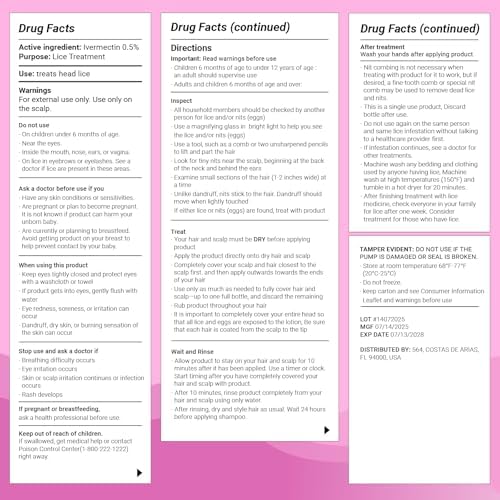 Taro 0.5 percent ivermectin formula container close up view for scalp application