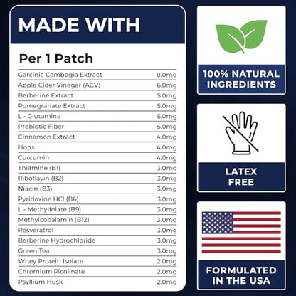 Lifestyle view of Ledisa natural herbal patches for men and women