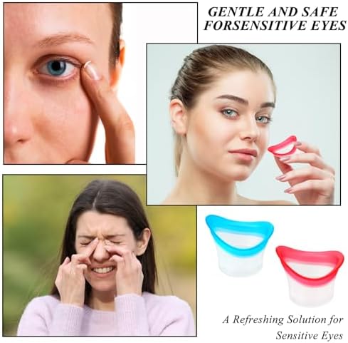Travel friendly eye cleaner set for removing makeup and dust