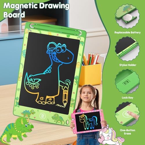 Moowalis doodle board lock switch and erase button feature details
