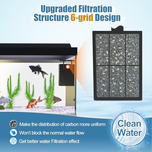 Zuqqony multi pack aquarium filters displayed together showing the complete fifteen piece set.