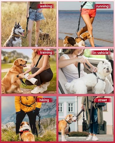 Wanfire leash configured as a waist belt for walking