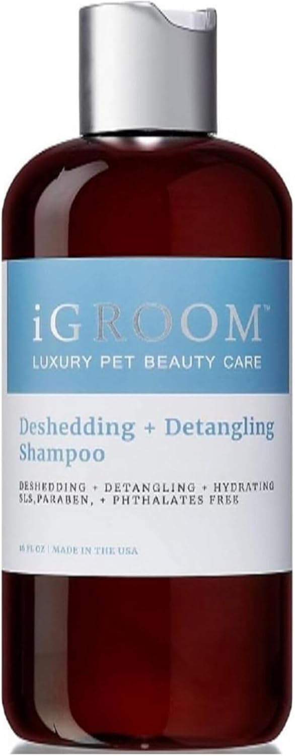 iGroom Deshedding & Detangling Dog Shampoo, Luxury Pet Beauty Care, Loosen Tangles + Unwanted Undercoat, Adds Shine + Volume, Made in USA (1 GAL) - Image 11