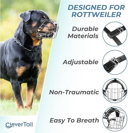 Authentic CleverTail basket muzzle packaging