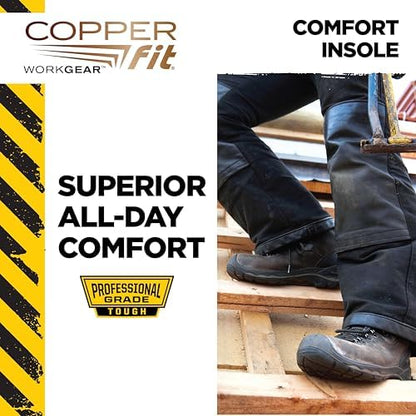 Copper infused odor reducing shoe inserts for men and women