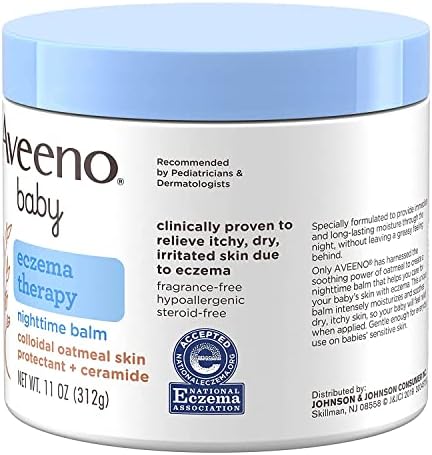 Paraben-free steroid-free eczema therapy for babies