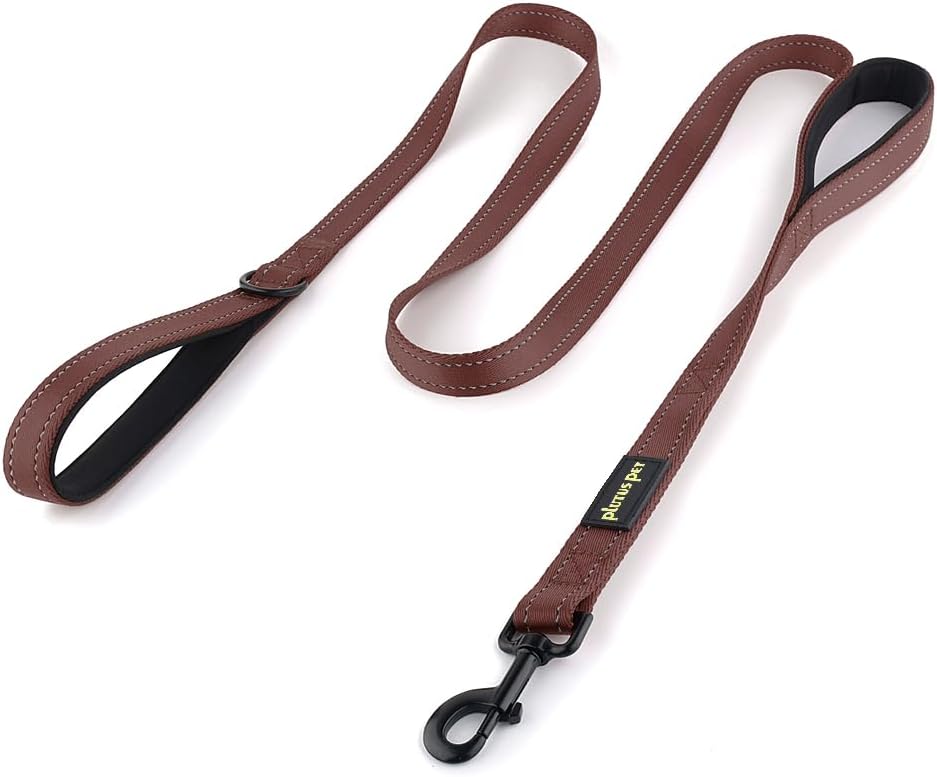 Plutus Pet Double Handle Dog Leash 6ft Long, Padded 2 Handle, Heavy Duty, Reflective Training Leash for Medium Large Dogs, Dual Handle Lead (Pink) - Image 15