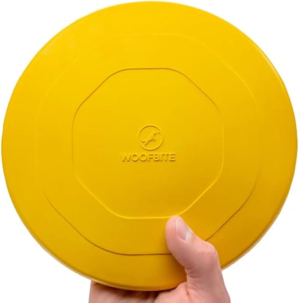 WoofBite indestructible dog disc front view for large breeds