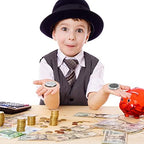 Hicarer lucky coins organized inside a black flannel bag